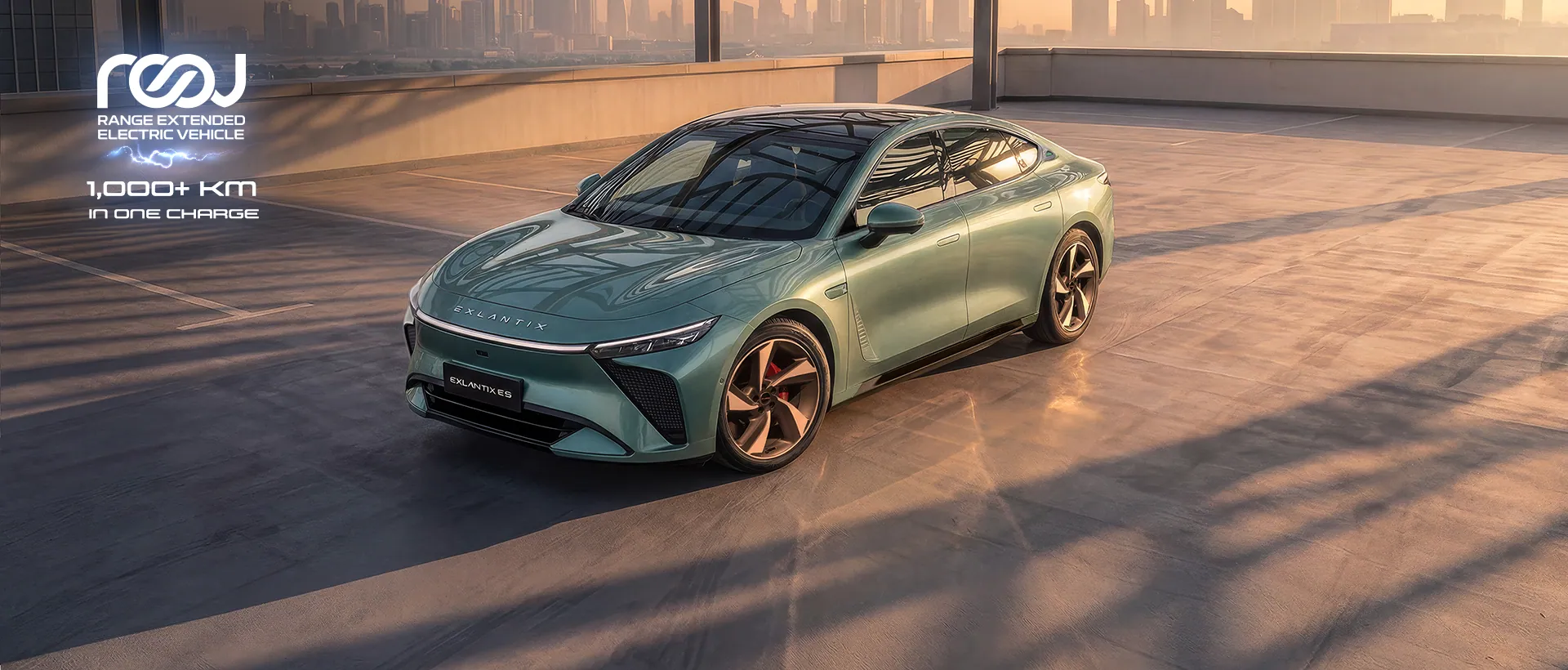 EXEED ES — Electrified luxury sedan