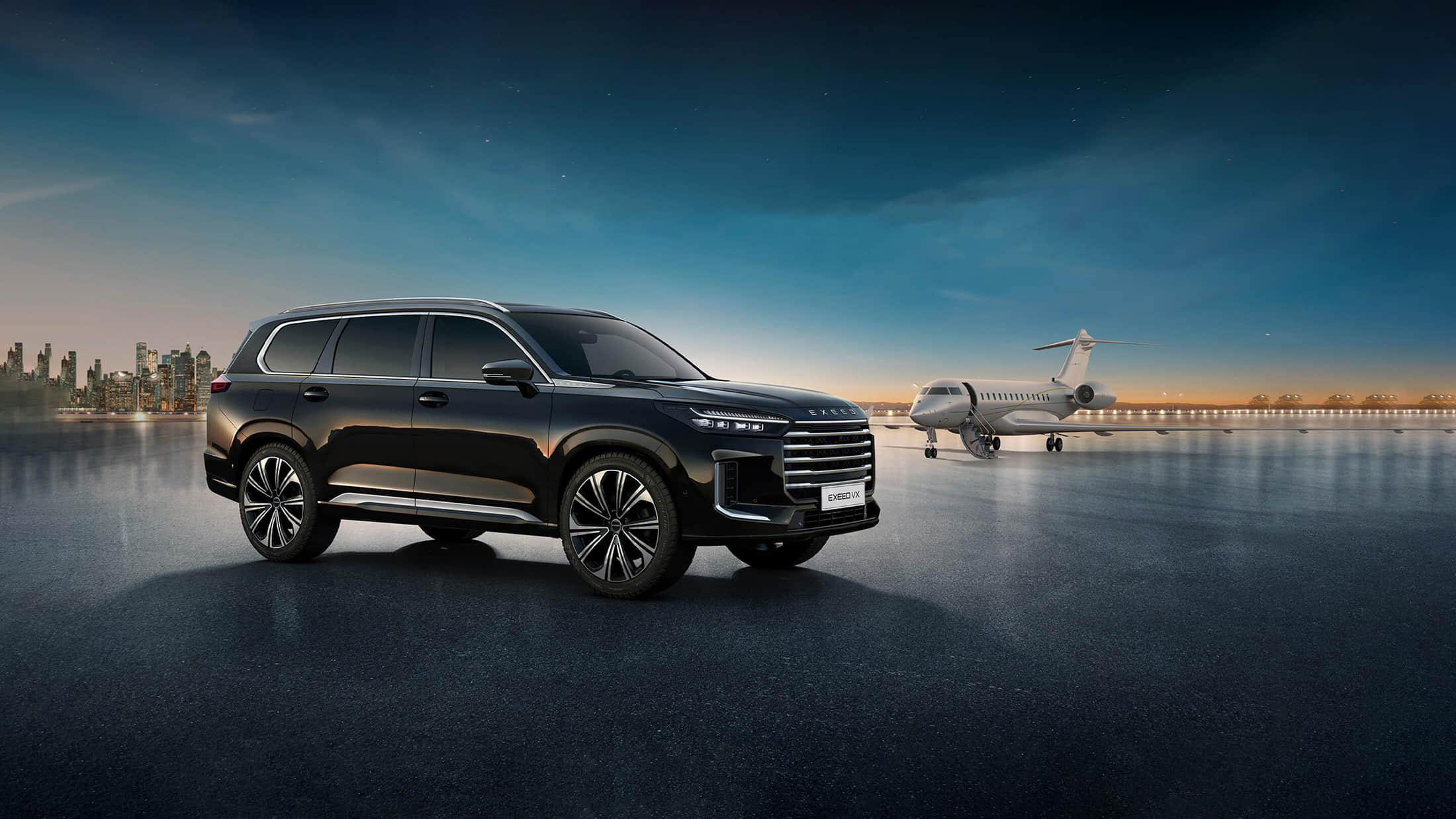 EXEED VX SUPER HYBRID — Plug-in hybrid full-size SUV