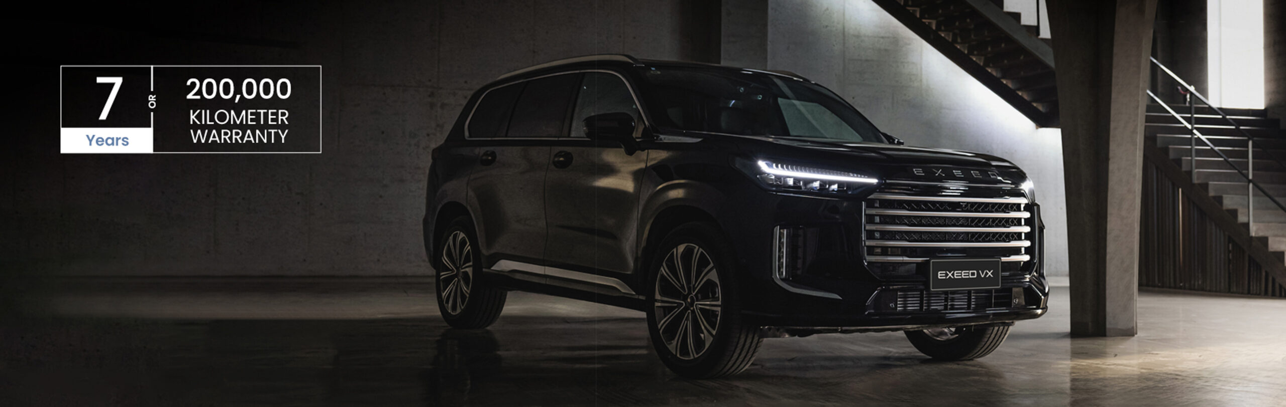 EXEED VX — warranty and aftersales care